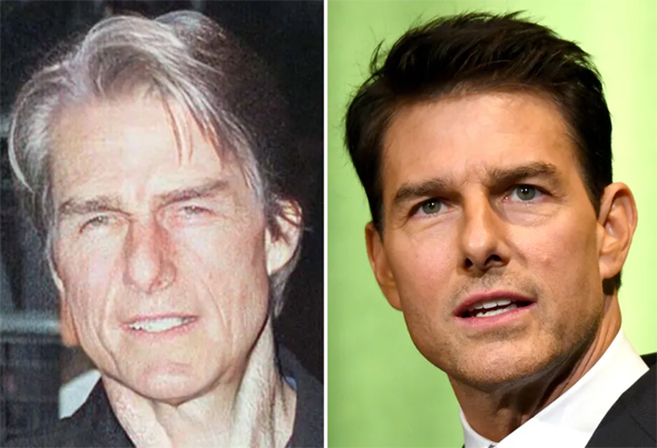 Tom Cruise - Before After